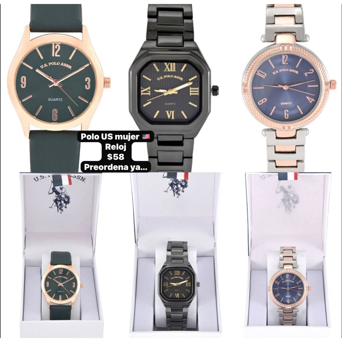 Reloj U.S. Polo Assn. para mujer - Modelo 086