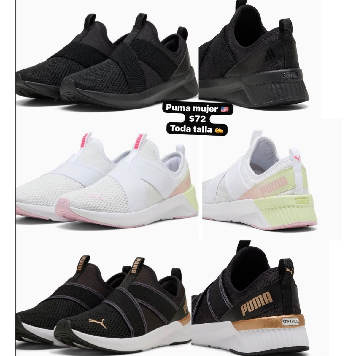 Zapatos deportivos Puma para mujer - Modelo 128