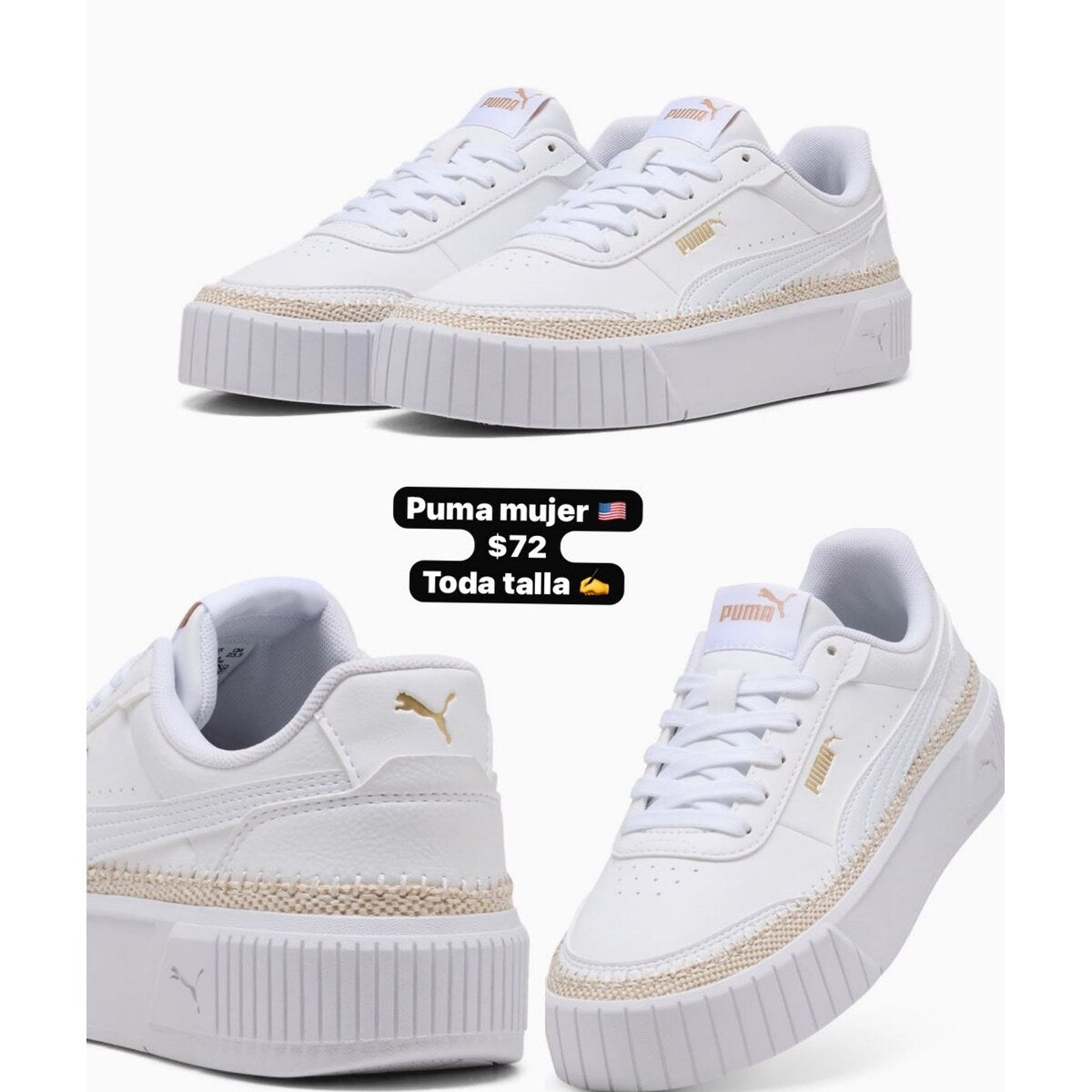 Zapatos deportivos Puma para mujer - Modelo 134