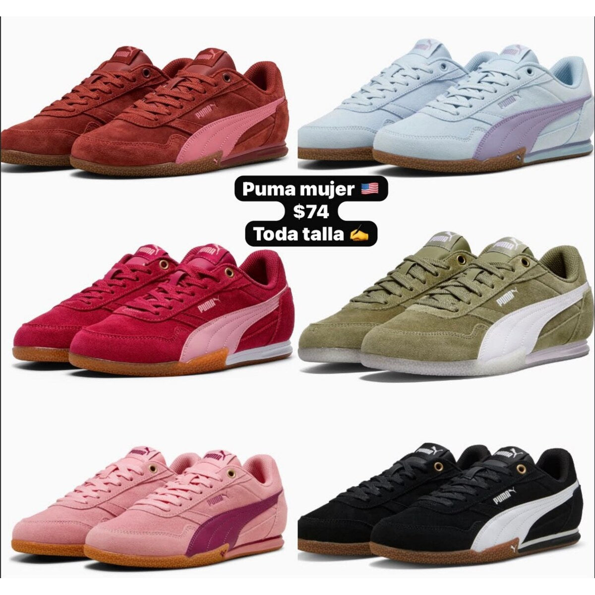 Zapatos deportivos Puma para mujer - Modelo 136