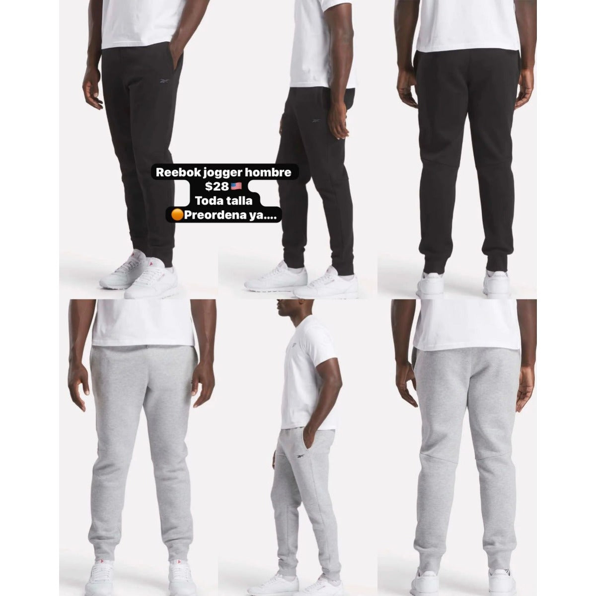 Jogger Reebok para hombre - Modelo 10