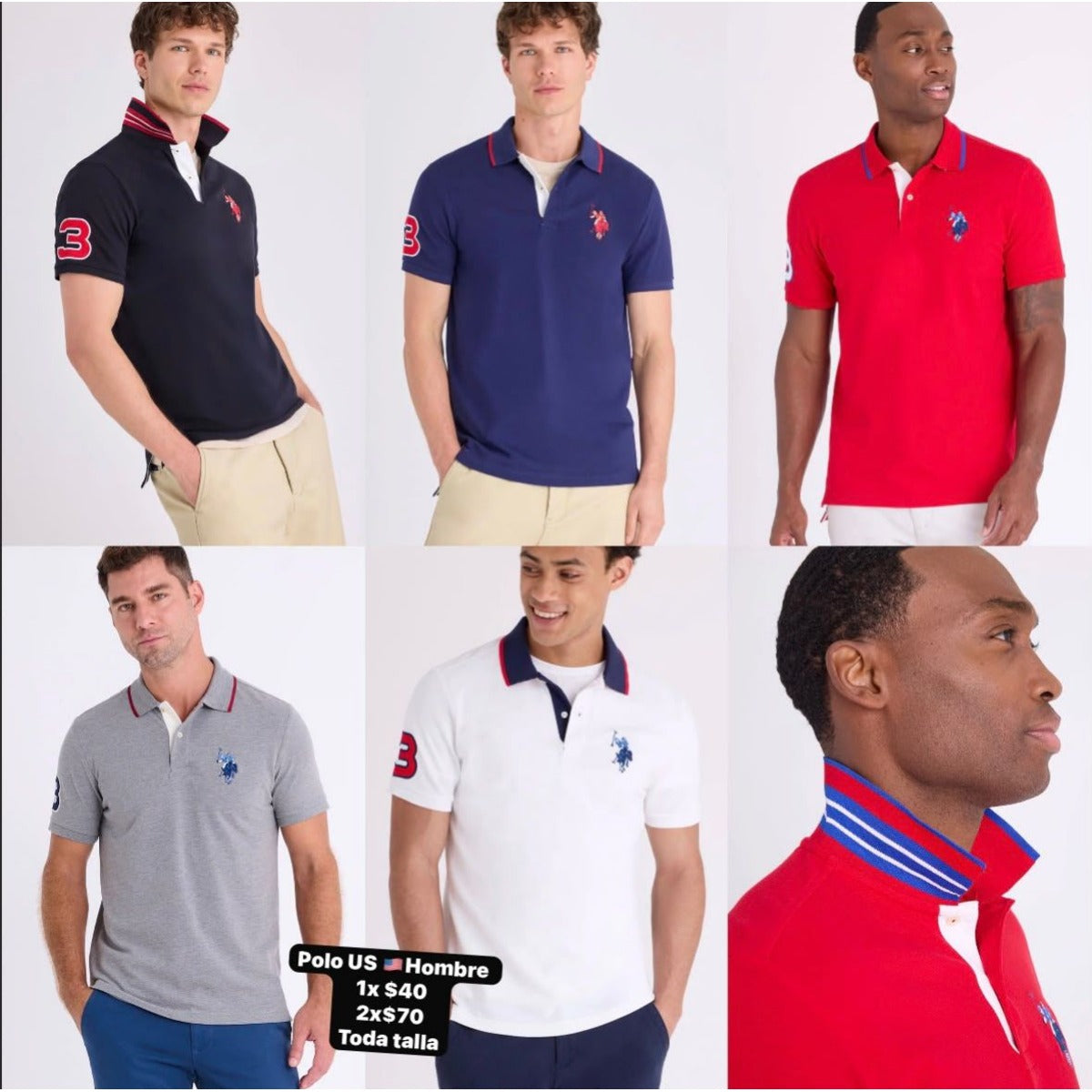 Polo U.S. Polo Assn. para hombre - Modelo 23