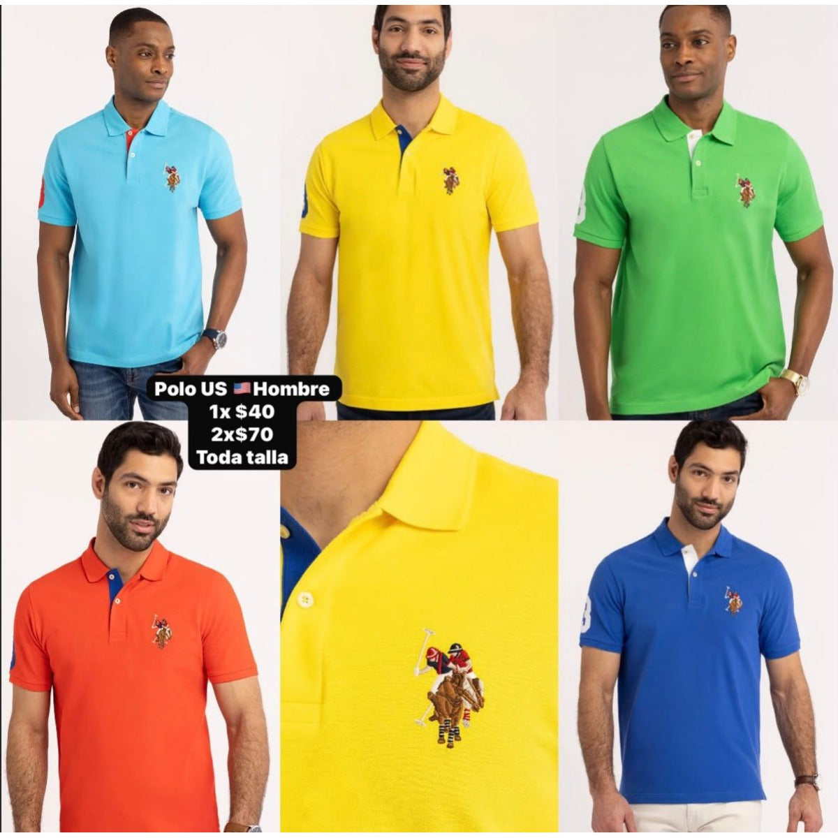 Polo U.S. Polo Assn. para hombre - Modelo 24