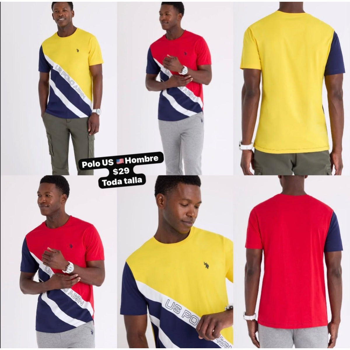 Camiseta U.S. Polo Assn. para hombre - Modelo 39
