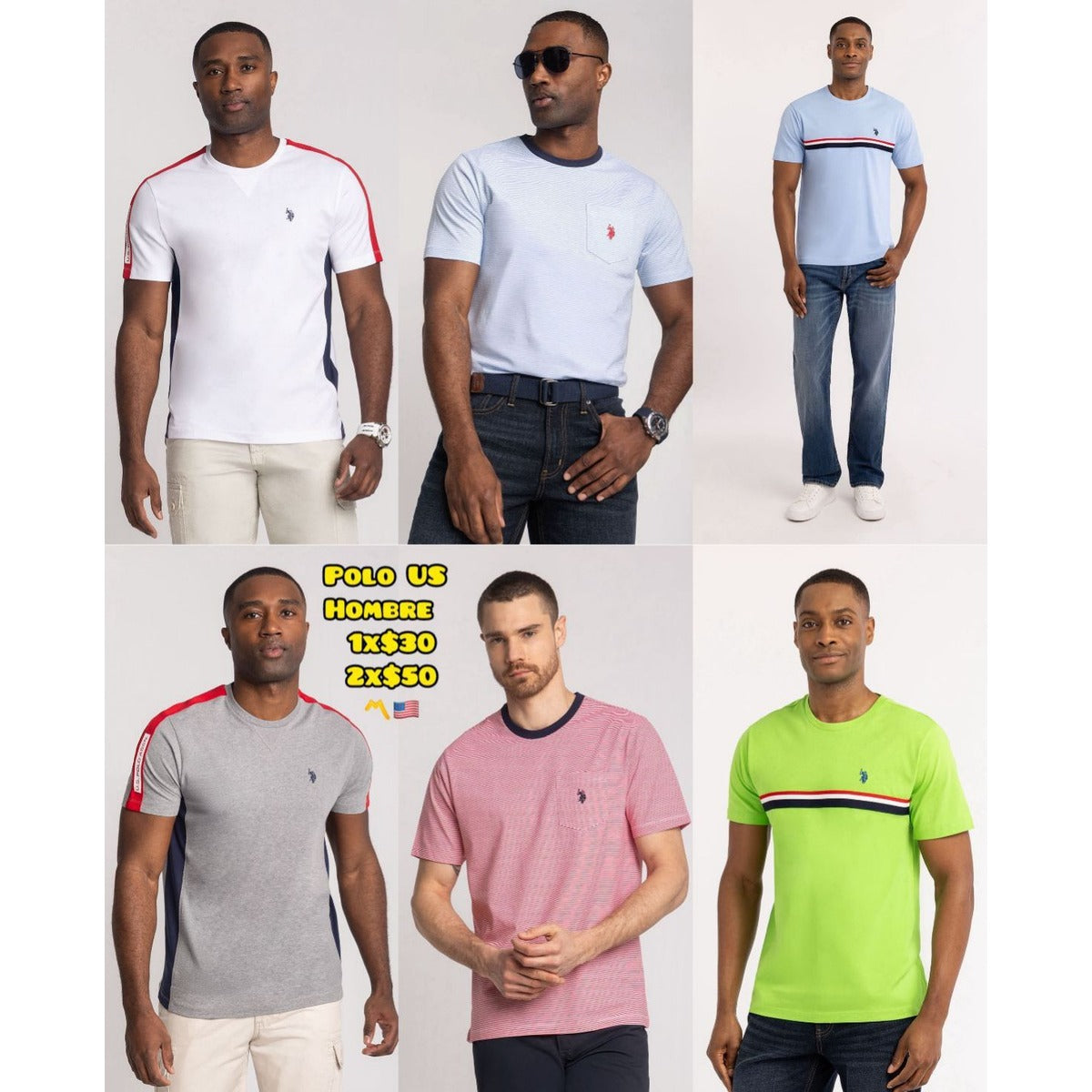Camiseta U.S. Polo Assn. para hombre - Modelo 43