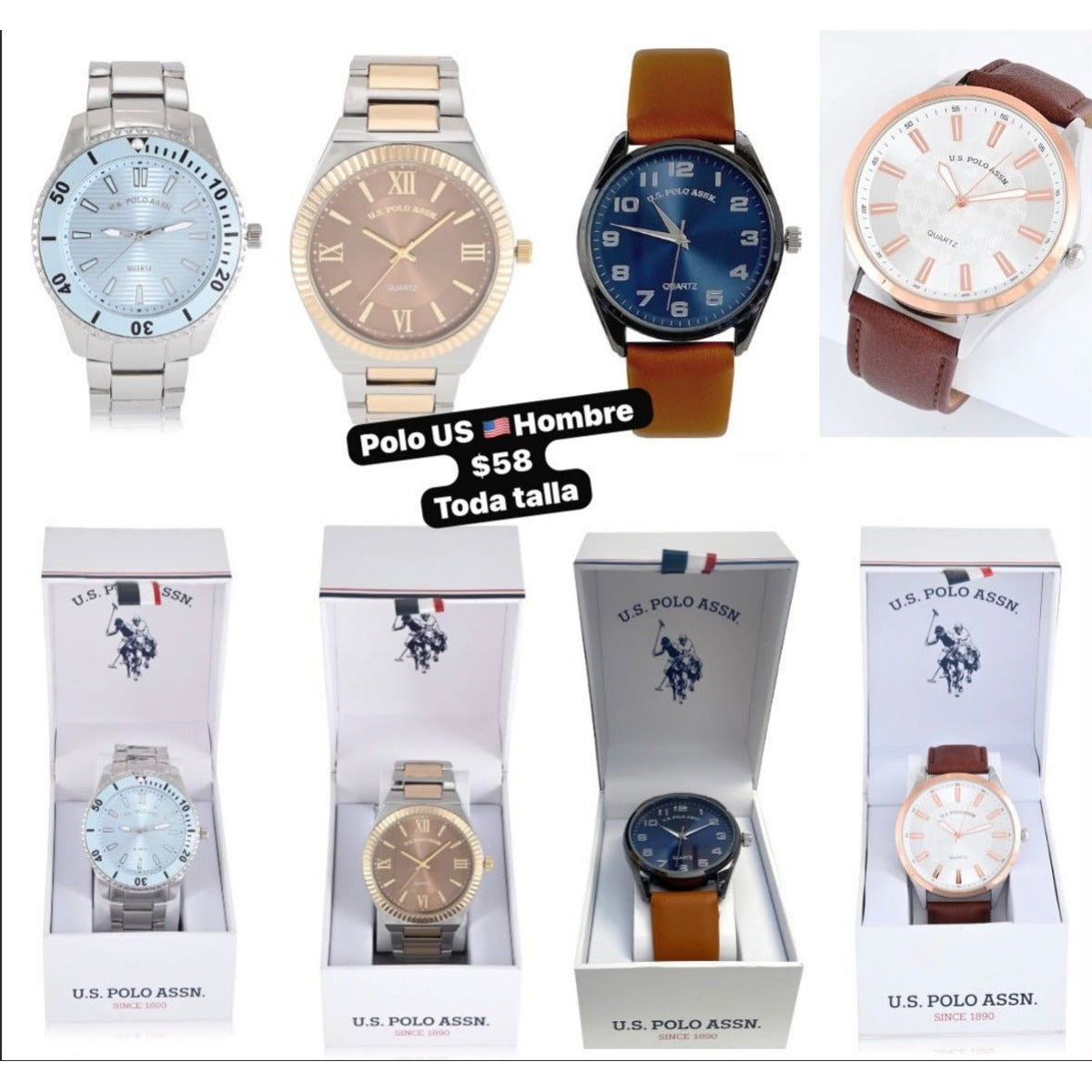 Reloj U.S. Polo Assn. para hombre - Modelo 66