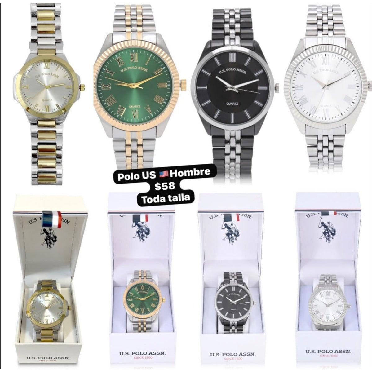 Reloj U.S. Polo Assn. para hombre - Modelo 68