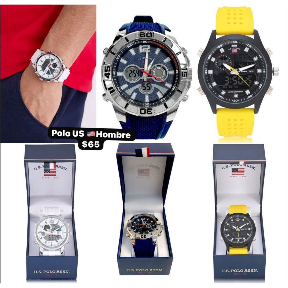 Reloj U.S. Polo Assn. para hombre - Modelo 69