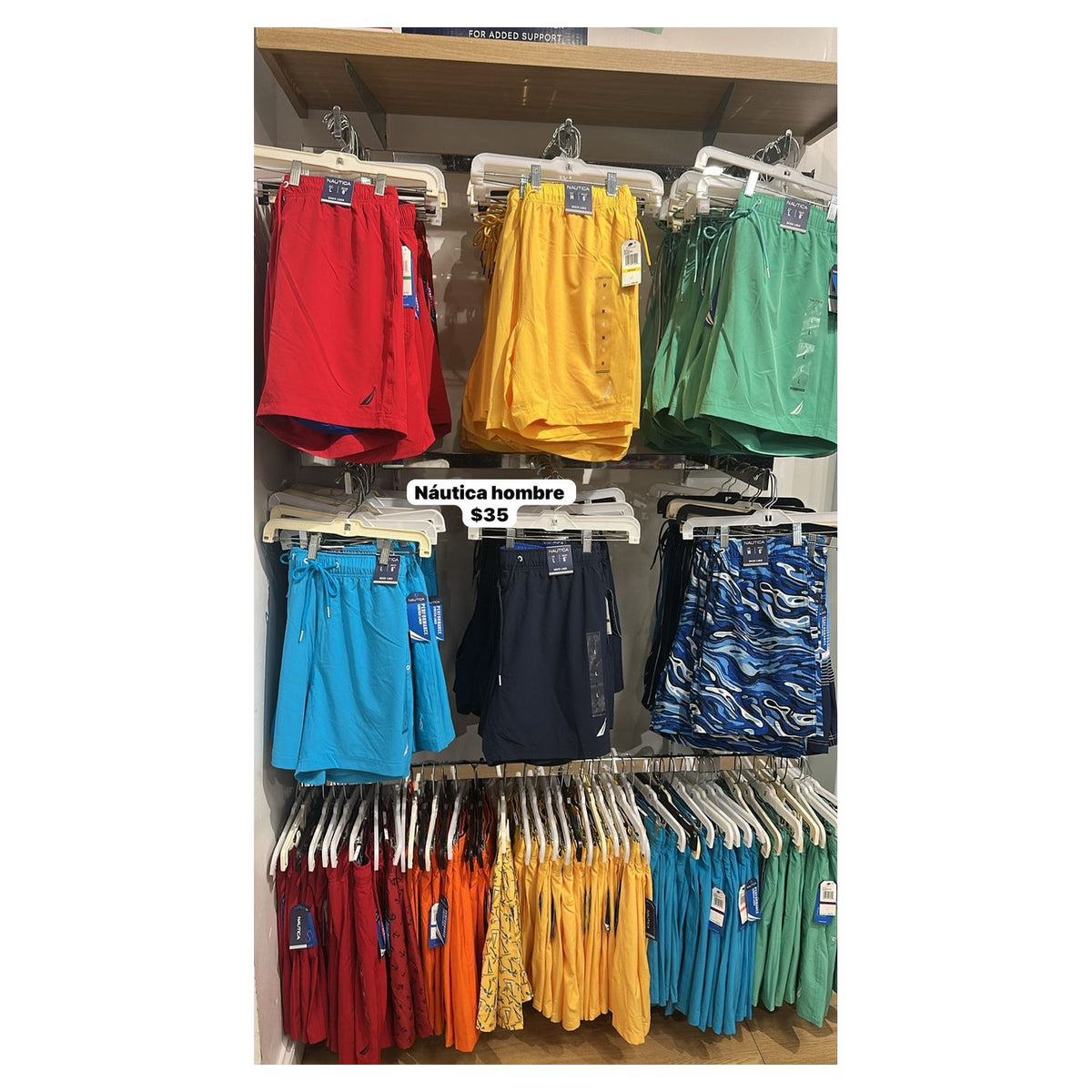 Short de baño Náutica para hombre