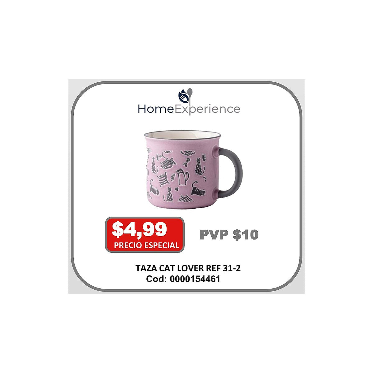 TAZA CAT LOVER REF 31-2