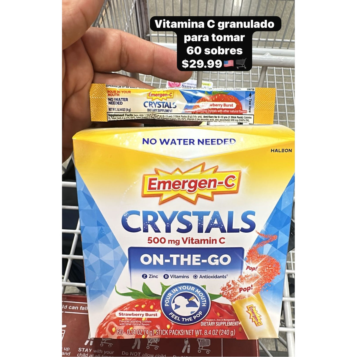 Vitamina o suplemento - Tercer día 275 - Moi Compras