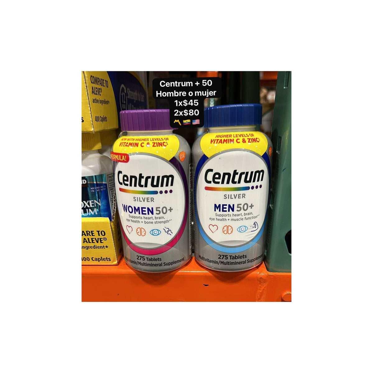 Vitamina o suplemento - Tercer día 301 - Moi Compras