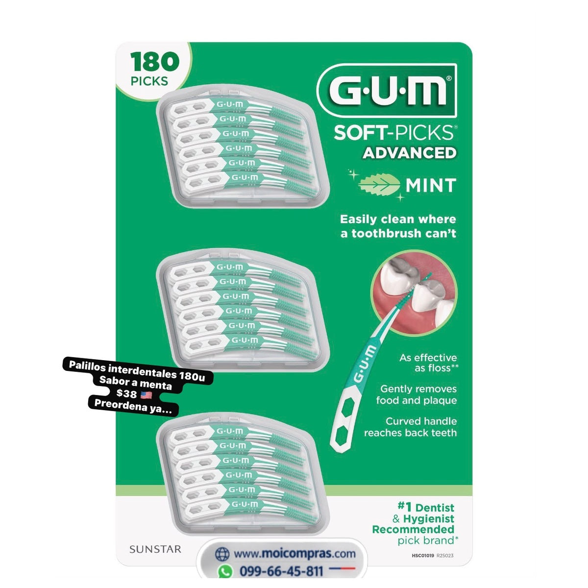 GUM Soft-Picks Advanced x180 - Moi Compras