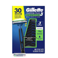 Gillette Custom Plus 3 rasuradoras x30 - Moi Compras