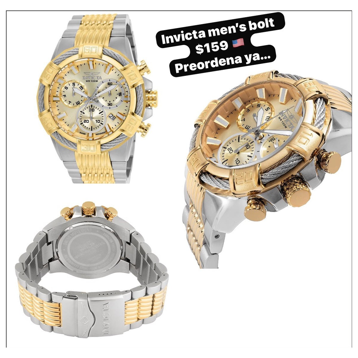 Reloj Invicta Bolt para hombre - Moi Compras