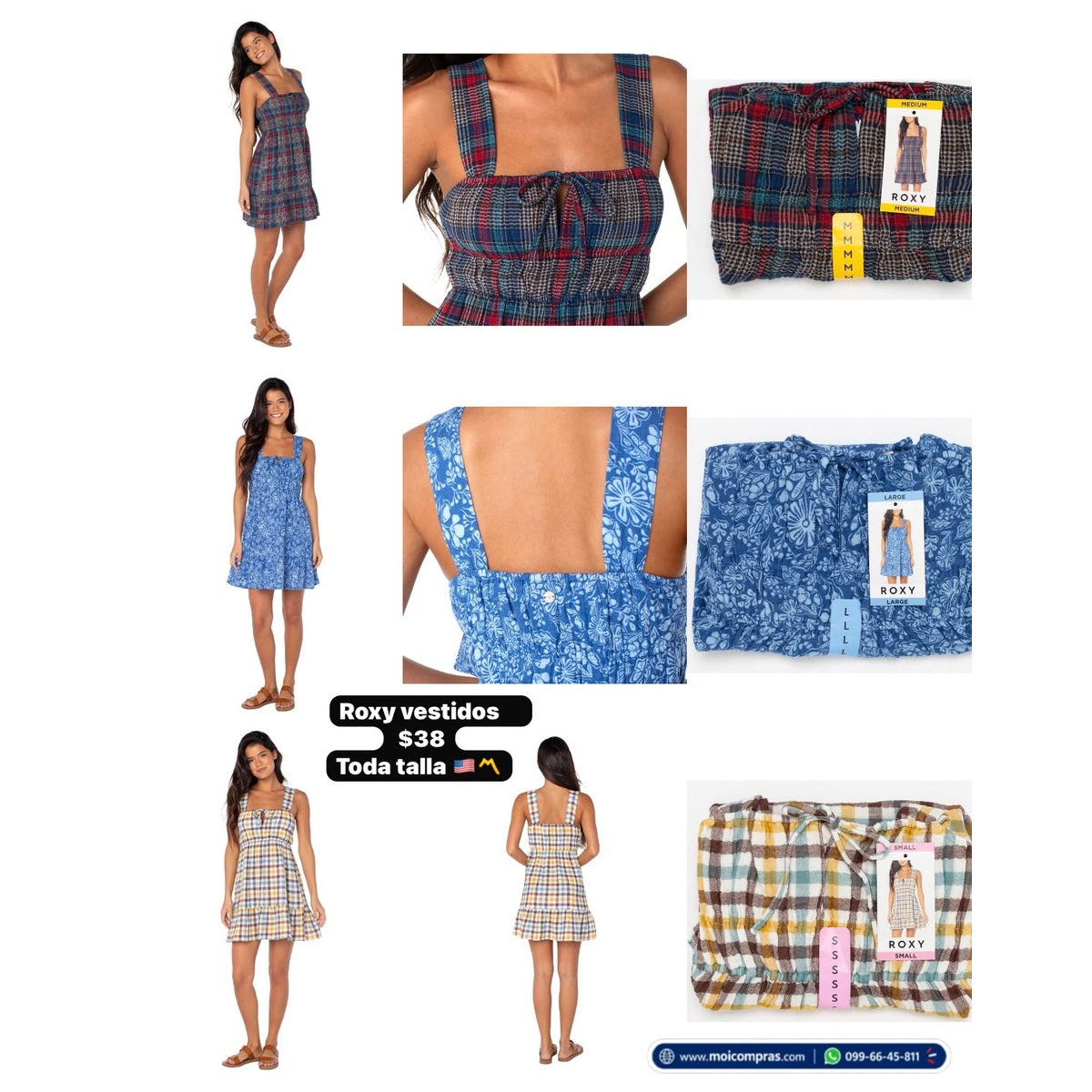 Vestido Roxy para mujer - Moi Compras