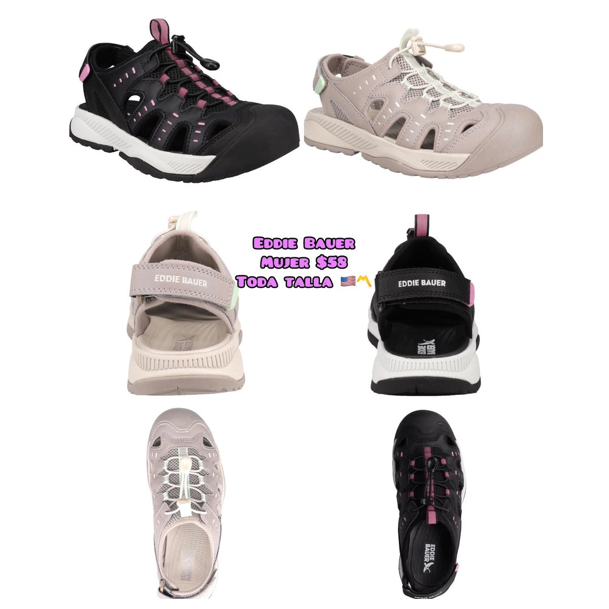 Sandalias outdoor Eddie Bauer para mujer - Moi Compras