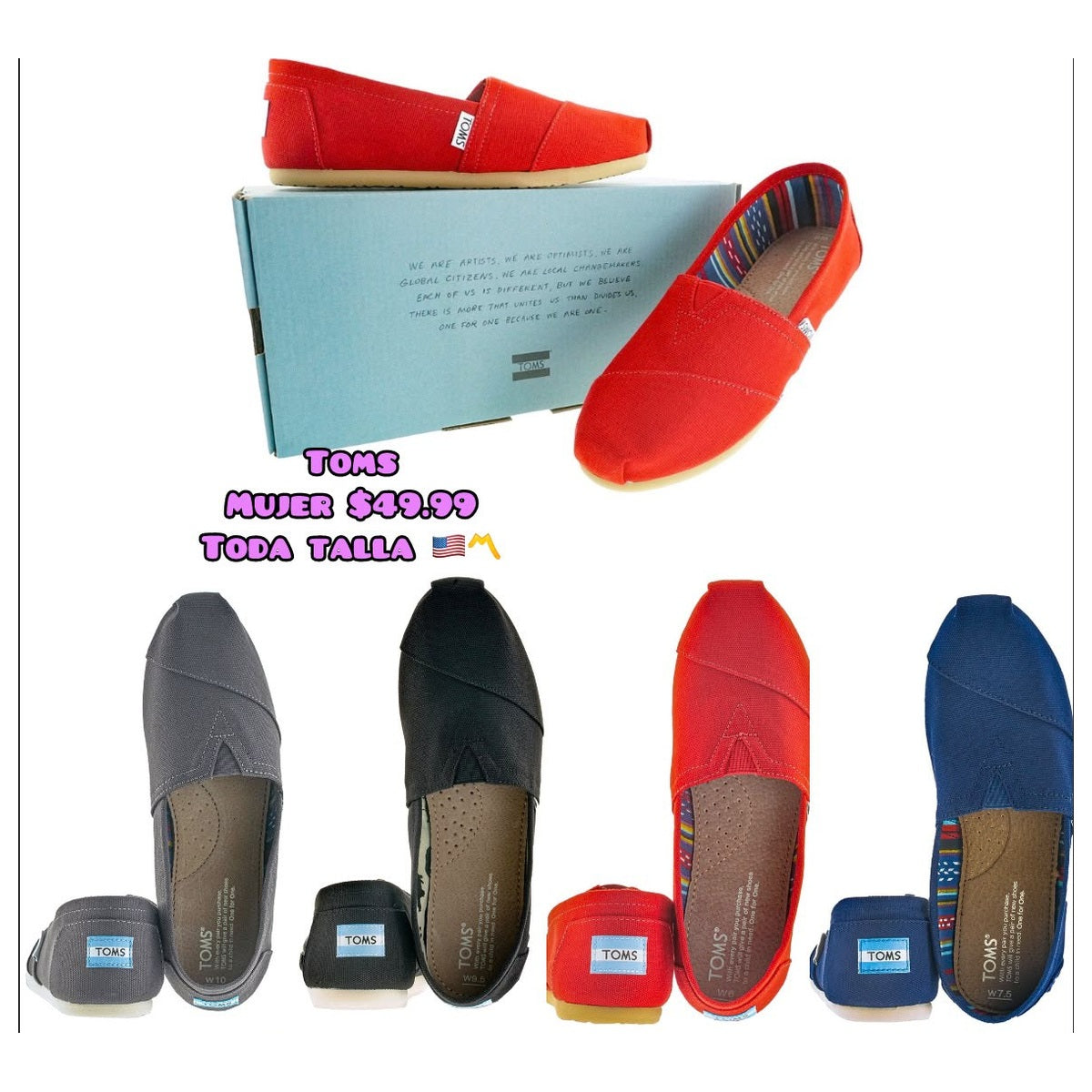 Zapatos TOMS para mujer - Moi Compras