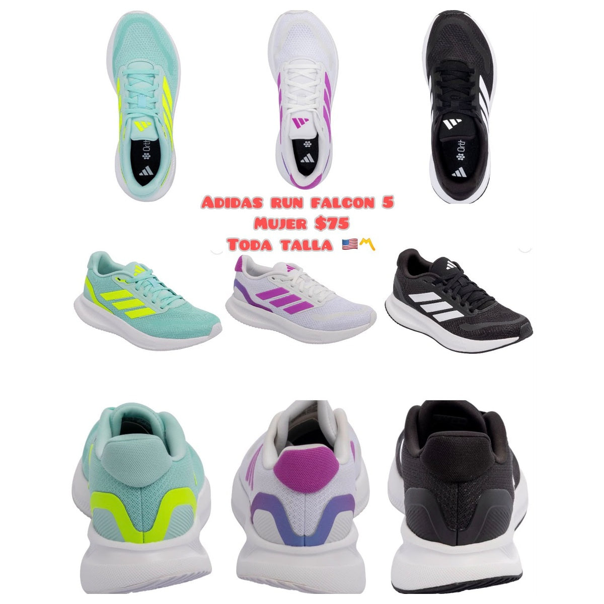 Adidas Run Falcon 5 para mujer - Moi Compras