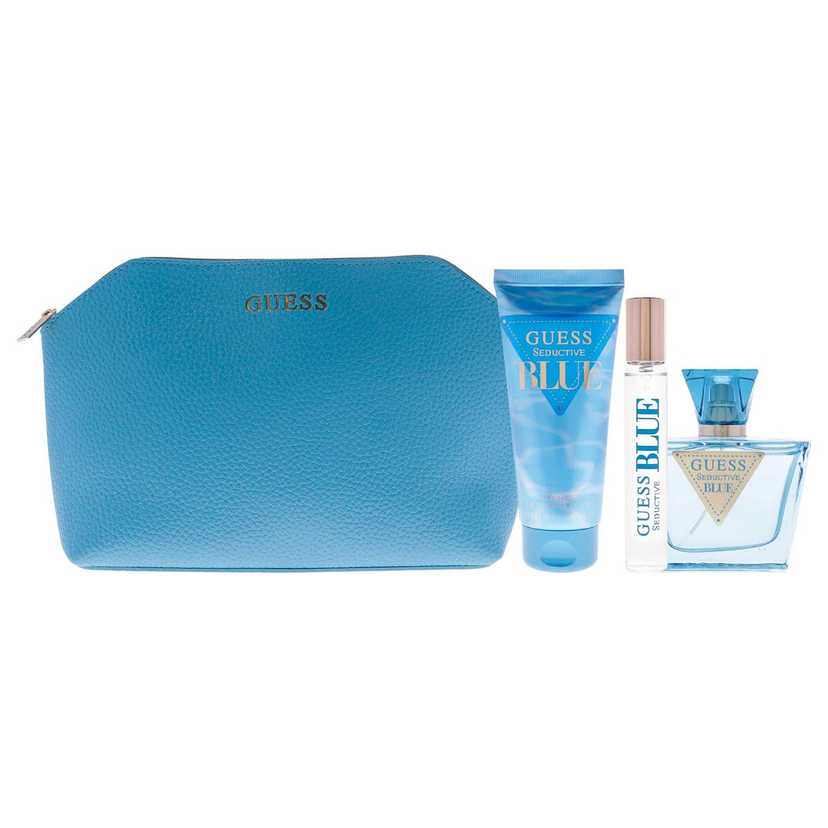 Guess Seductive Blue - Set de Regalo Mujer 4 Piezas - 2.5 onzas - 3.4 onzas