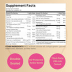 NatureBell Cabello, Piel y Uñas - 300 Cápsulas - 5000 mcg