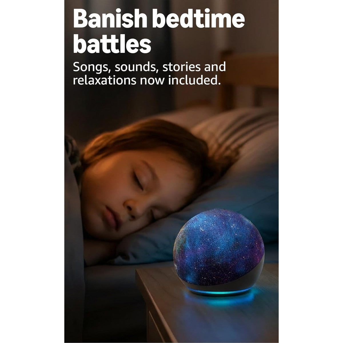 Amazon Echo Dot Kids - Rainbow Swirl